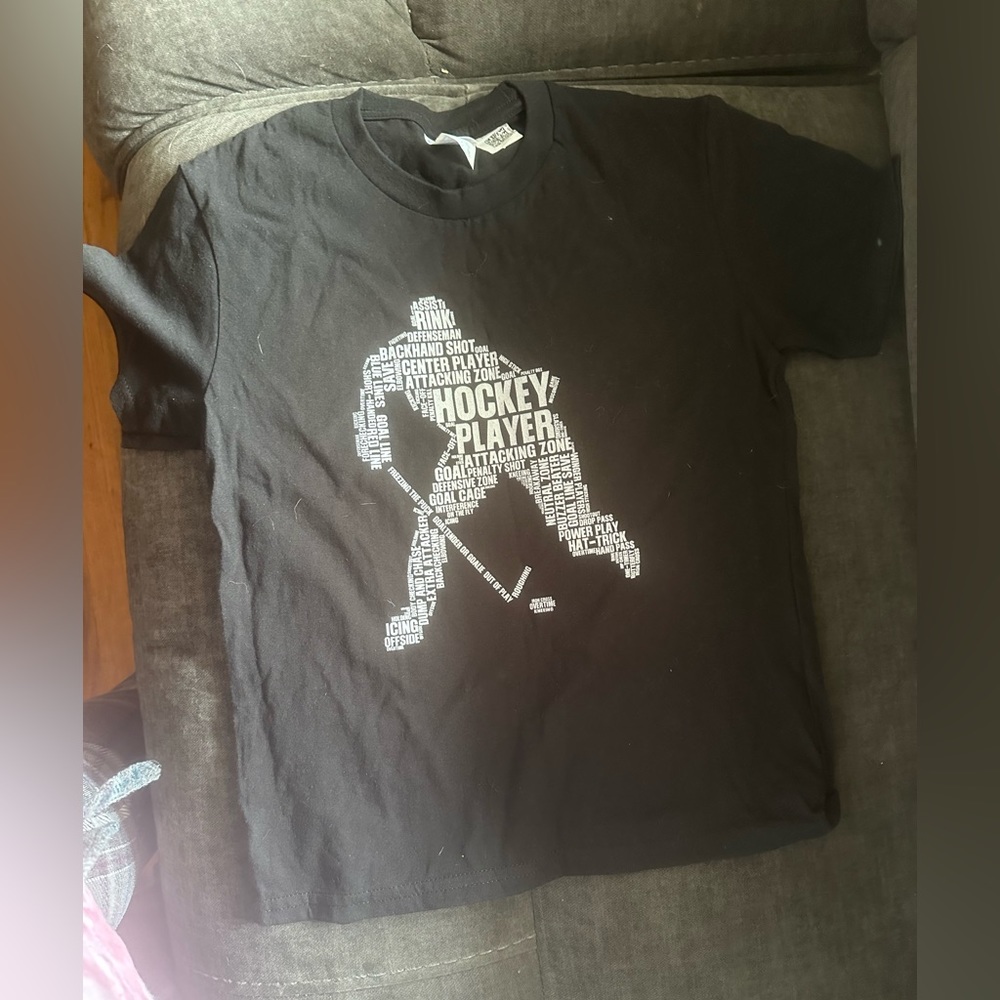 Kids hockey t shirt